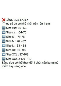 Đai nịt bụng (gen siết giảm eo) Latex 25 xương thép loại dài cao 29 cm Italy