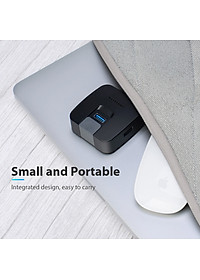 Bộ chia 4 cổng USB 3.0 Vention CHBBD - Hàng Chính Hãng