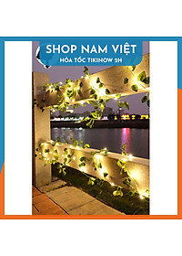 Đèn Led Dây Leo Năng Lượng Mặt Trời Trang Trí Sân Vườn, Ban Công, 8 Chế Độ Chớp - Chính Hãng NAVIVU