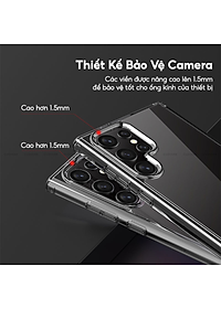 Ốp lưng chống sốc trong suốt cho Samsung Galaxy S22 / Galaxy S22 Plus Likgus Crashproof giúp chống chịu mọi va đập - hàng nhập khẩu