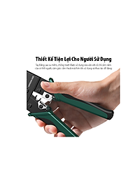 Kềm bấm mạng RJ45 / RJ11 Ugreen 70683 6P / 8P Màu Xanh Đen NW136 Hàng chính hãng