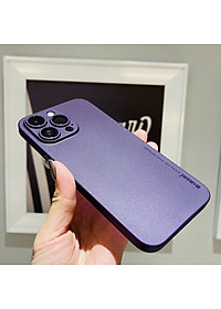 Ốp lưng Memumi siêu mỏng màu tím dành cho iPhone 14 Pro Max - hàng chính hãng