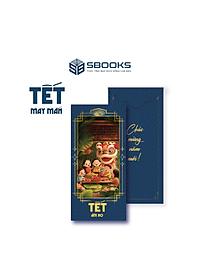 Combo 5 Cái Bao Lì Xì Thiết Kế Họa Tiết Hình Lân 2025 Giấy Cứng C150 Siêu Dày Dặn - SBOOKS