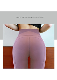 Quần Gym Yoga Form Lửng Tạo Dáng Mông Đào Cleacco , Chất Liệu Co Giãn 4 Chiều , Thoải Mái , Dáng Đẹp - Hàng Chính Hãng BORO SPORT