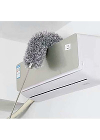 Chổi Lông Quét Trần Nhà Quét Bụi Mạng Nhện Trên Cao Uấn Dẻo Đồ Dài Co Giãn Lên Đến 2,8m Cán Inox Xoay 360