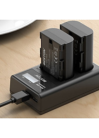 Bộ Pin LP-E6 2000mAh + Sạc Beston Dùng Cho Máy Ảnh Canon EOS 60D 70D 80D 90D 6D 7D 5D Mark IV 5DSR - Hàng nhập khẩu