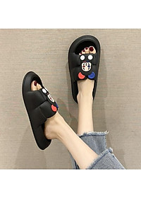  Dép bánh mỳ nữ, dép quai ngang HOẠT HÌNH CHUỘT, MÈO, GẤU siêu đáng yêu