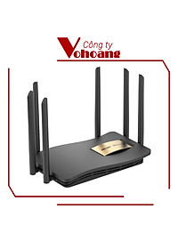Bộ Phát WiFi Router Ruijie EW1200G Pro Băng Tần Kép Chuẩn AC1300Mbps Gigabit - Hàng Chính Hãng