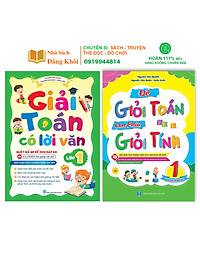 Sách - Combo 2 cuốn Giải Toán Có Lời Văn Lớp 1-2-3 - Toán Đố Lớp 1-2-3 và Giỏi Toán Giỏi Tính - Toán Lớp 1-2-3