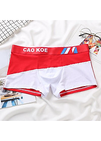 Quần lót nam - Quần đùi boxer nam CAO KOE cho Học sinh trẻ trung, sinh viên cá tính cotton nguyên chất 100% thoáng khí