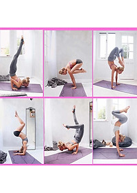 Thảm Tập Yoga Định Tuyến Chính Hãng miDoctor – Chọn Size - Thảm Yoga Định Tuyến Sắc Nét Cao Cấp Có Túi Dây