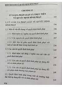 Định Tội Danh và Quyết Định Hình Phạt 