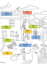 Sách Hello English! - Xin Chào Tiếng Anh! - Tô Màu Cùng Tiếng Anh