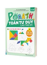  Combo Trọn Bộ Sách PoMath - Toán Tư Duy Cho Trẻ Em 4-6 Tuổi (6 cuốn) 