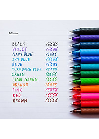 Bút Bi Nước Nhật Bản Mực Gel Pentel Energel BL107 | Trơn Mượt Siêu Nhanh Khô Ngòi 0.7mm (nhiều màu)