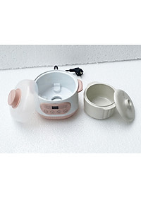 Nồi Nấu Cháo Chậm, Chưng Yến Dung Tích 1L Có Thể Hầm Xương, Nấu Cách Thủy Đa Năng Cho Gia Đình - Giao màu ngẫu nhiên - Hàng Chính Hãng