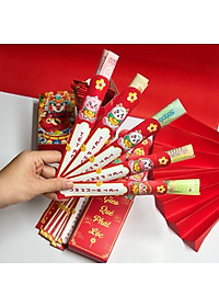 Bao Lì Xì Gieo Quẻ Mẫu Mới, Bộ 12 quẻ rút thăm xin quẻ Cực Xịn