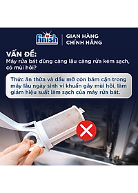 Combo phụ gia: Nước làm bóng 500ml + Dung dịch vệ sinh máy 250ml + Muối rửa chén bát 1kg