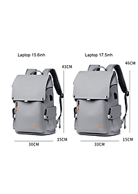 Balo laptop thông minh size 15.6inh và size 17.5inh thời trang công sở cao cấp phong cách mới