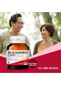 Viên Uống Bổ Tim Hỗ Trợ Sức Khỏe Blackmores CoQ10 150mg Lọ 30 Viên