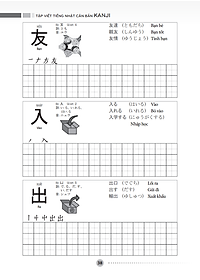Tập Viết Tiếng Nhật Căn Bản - Kanji _MT