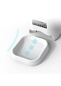 Máy Cho Chó Mèo Ăn Tự Động Dung Tích 11L - Máy Cho Mèo Ăn Có Màn Hình Hiển Thị - Có Video Và Ảnh Thật