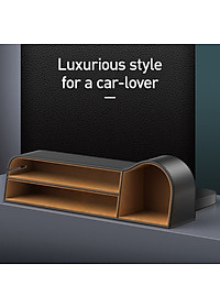 Hộp Đựng Đồ Trên Ô Tô Bọc Da PU Cao Cấp Tinh Tế Sang Trọng Chính Hãng Baseus