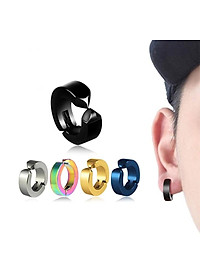  Khuyên Tai Nam Không Cần Bấm Lỗ - Bông Tai Kẹp Titan