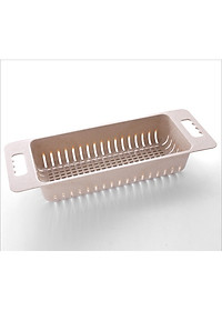 Rổ nhựa gác bồn rửa chén rút gọn