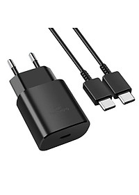 Bộ dây và củ sạc nhanh sam sung 25w type C - Hàng chính hãng