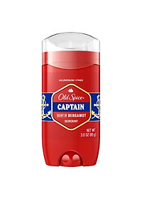 Sáp Khử Mùi Old Spice Captain Scent Of Bergamot Deodorant 85g