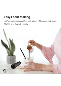 Xiaomi youpin Máy Đánh Trứng / Sữa / Cà Phê Chạy Điện Hình Tròn mini Chất Liệu Cấp Thực Phẩm