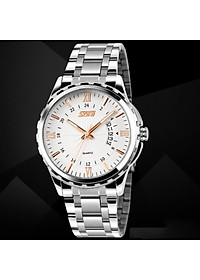 Đồng Hồ Nam Thời Trang Skmei 9069 Dây Thép Cao Cấp Sang Trọng