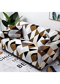 Stretch Slipcover Elastic Stretch Sofa Cover with Pillowcase for Living Room Couch Cover