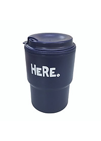Combo 02 cốc giữ nhiệt có nắp xoay HERE 320ml cao cấp tiện dụng - Hàng nội địa Nhật Bản.