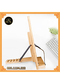 Kệ đọc kinh giá đỡ sách bằng tre size 29x39cm