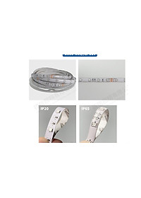 Đèn led trang trí 5m rgb có điều khiển từ xa 44 phím chống nước