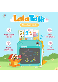 Máy Đọc Thẻ Song Ngữ Lalatalk Kết Hợp Bảng Viết Tự Xóa Thông Minh Lalala Baby