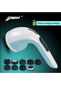 Máy massage cầm tay pin sạc 8 đầu Puli PL-607DC3