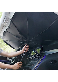 Dù Che Nắng Ô Tô ( Cao Cấp ) Tặng Kèm Bao Da - Ô Che Cách Nhiệt Tấm Kính Chắn Xe Hơi Giảm Nhiệt Độ Nội Thất