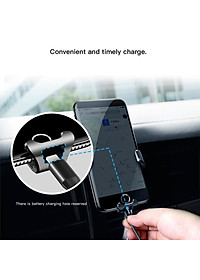 Giá Đỡ Điện Thoại Ô Tô Baseus Gravity Car Mount Kẹp Cửa Gió Điều Hòa - Hàng Chính Hãng