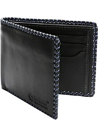 Ví Nam Đan Viền Huy Hoàng HT2135 (12.5 x 10 cm) - Đen