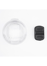 Ly Giữ Nhiệt Nắp Trượt Chống Tràn Rinfere - Tặng Kèm Ống Hút Không Gỉ, Dụng Cụ Vệ Sinh Ông Hút (590ml)