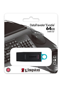 USB 3.2 Gen 1 Kingston DataTraveler Exodia - Hàng Chính Hãng