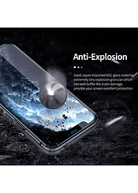 Miếng dán màn hình kính cường lực cho iPhone 12 / iPhone 12 Pro (6.1 inch) hiệu Nillkin Amazing H+ Pro mỏng 0.2 mm, vát cạnh 2.5D, chống trầy, chống va đập - Hàng chính hãng