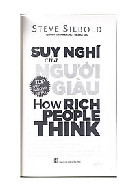 Sách Suy Nghĩ Của Người Giàu