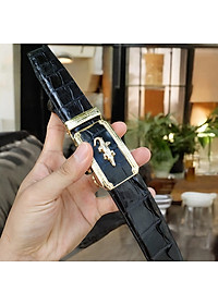 Dây Nịt Da Cá Sấu [DÂY LIỀN NGUYÊN CON] Da Lưng Cá Sấu Có Gù, Gai Và Vây Rất Đẹp