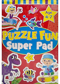 Puzzle Fun Super Pad: Age 4-7 Years