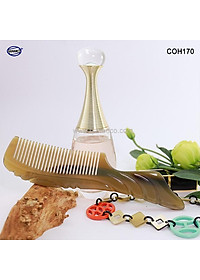 Lược sừng xuất Nhật (Size: L - 20cm) COH170 - Lược đuôi cá Koi đẹp mềm mại ️- Chăm sóc tóc