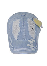 Nón kết jean nam nữ rách bụi, vải jean bền đẹp, dễ dàng điều chỉnh size, khóa gài cứng cáp, sang trọng